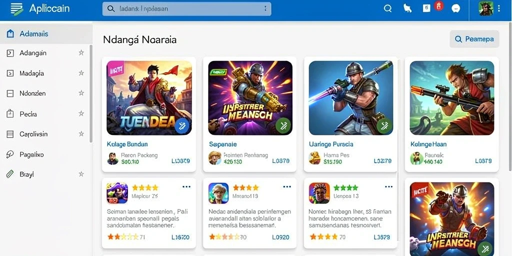 polototo - Screenshot karakter unik dalam game.